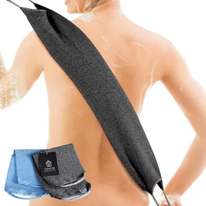 Back Scrubber for Shower Nylon Bath Towel Washer Exfoliating Washcloth Rear Japa - Picture 1 of 12