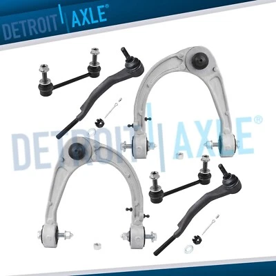 AWD Front Upper Control Arms Sway Bar Tie Rods Kit for Cadillac CTS 3.0L 3.6L - Изображение 1 из 4