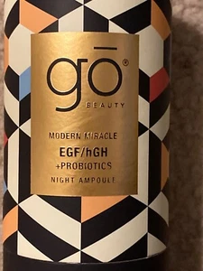 Go Beauty Modern Miracle EGF + Probiotika Nachtampulle 1 fl oz/30 ml Neu Versiegelt - Bild 1 von 1