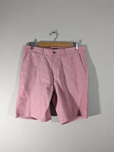 Johnnie-O Mens Malibu Red Classic Shorts Sz 32 Preppy College Resort Golf Summer - Picture 1 of 9