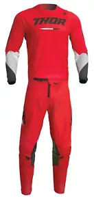 Thor MX Pulse Tactic Combat Mono Jersey & Pant Combo Set ATV Adult Riding Gear - Picture 1 of 59