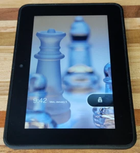 Amazon Kindle Fire HD-X43Z60 - 16MB-Wi-Fi, Excellent Condition - Picture 1 of 8