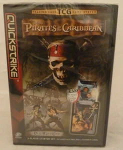 QUICKSTRIKE PIRATES OF THE CARIBBEAN TRADING CARD GAME 2-PLAYER STARTER PACK  - Picture 1 of 5