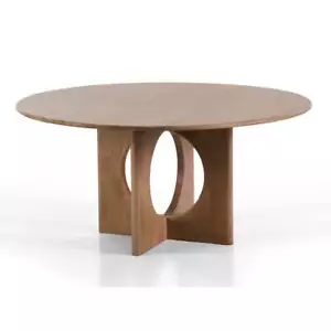 Glenorie Round Indoor Timber Dining Table - Picture 1 of 4