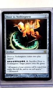 2004 MTG Magic the Gathering Fifth Dawn #115 Door to Nothingness Rare WOTC Card - Picture 1 of 3