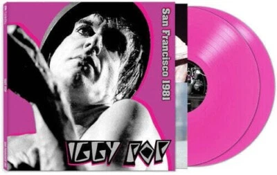 Iggy Pop : San Francisco 1981 [Live] (Limited Pink Vinyl 2LP N/750) NEW/SEALED - Image 1 of 4