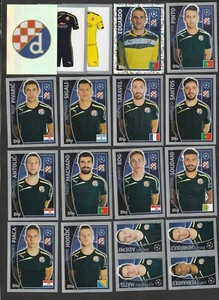 SET 17 FIGURINE STICKERS CALCIATORI TOPPS CHAMPIONS LEAGUE 2015-16 DYNAMO ZAGREB - Picture 1 of 1