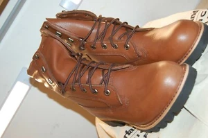 Neu im Karton Timberland Stiefel 8 Zoll American Craft Made in USA 9 M $ 500 braun wasserdicht - Bild 1 von 12