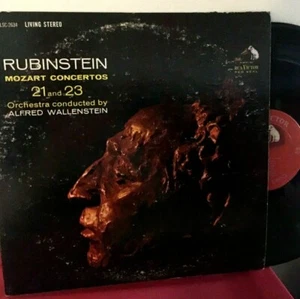 WALLENSTEIN RUBINSTEIN Mozart Concertos LSC-2634 LIVING STEREO SD 6S/6S LP - Picture 1 of 2