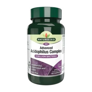 💚 Natures Aid Acidophilus Complex 60caps - Picture 1 of 1