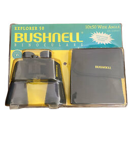 Bushnell Binoculars 10x50 Wide Angle 341 Feet At 1000 Yards With Case NEW
