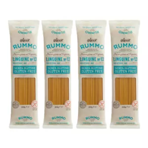 Rummo Gluten-Free Pasta Linguine No.13 Corn & Brown Rice 4 x 400g UK Stock - Picture 1 of 13