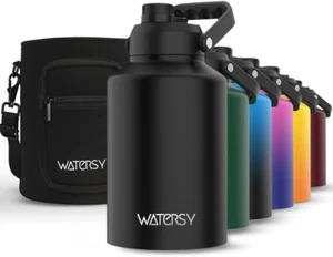 1 Gallon Water Bottle Insulated(Cold for 48 Hrs),Bpa Free&Leak Proof,128Oz Stain - Picture 1 of 12