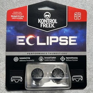 Kontrol Freek Switch Joy Con Controller Performance Grip Eclipse Black (2pc) NEW - Picture 1 of 3