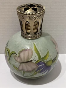 Ne’Qua Handblown Art Glass Fragrance Lamp Butterfly Wings By Patricia Brubaker - Picture 1 of 15
