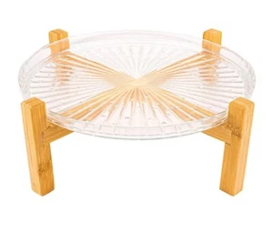 Asti Stehpräsentation Servierplatte Vergoldet 28 cm - Bild 1 von 2