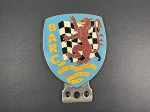 BARC Vintage British Automobile Racing Club Metal Emblem Badge - Picture 1 of 2
