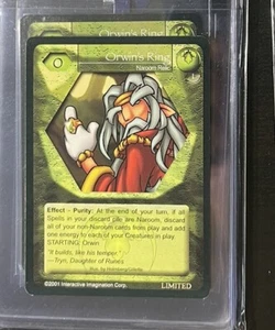 Magi Nation Duel - Orwin's Ring - Naroom Relic - LIMITED - Promo - 2001 - Picture 1 of 1