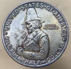 1920 Pilgrim Commemorative Half Dollar (B961) - Picture 1 of 2