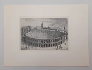 Aida all'Arena di Verona 1960 Personaggi Interpreti e scenografia - stampa - Picture 1 of 2