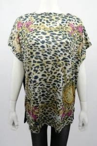 ALEMANIA- BLUSA MUJER AUTÉNTICA GLOOCKLER CADENA RELOJ LENTEJUELAS TALLA XL - Imagen 1 de 7