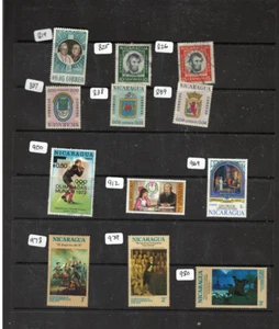 Briefmarken - Nicaragua - Lot L043 - Bild 1 von 1