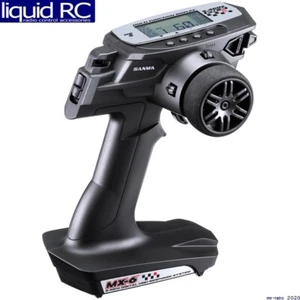 Transmisor de 3 canales Sanwa 101A32561A Mx-6 Fh-E con receptor-391w impermeable - Imagen 1 de 5