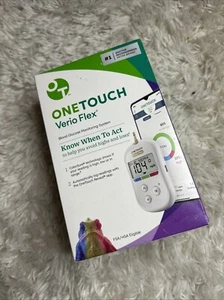 OneTouch Verio Flex Meter Blood Glucose Monitoring System - Damaged Box BRANDNEW - Zdjęcie 1 z 14