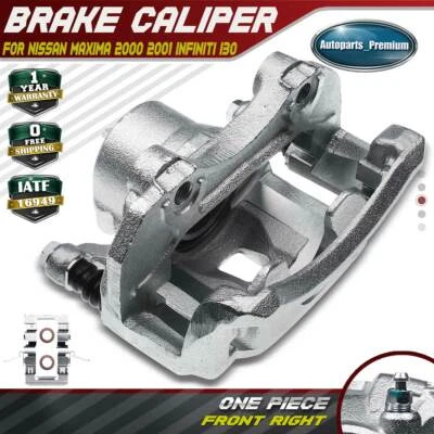Disc Brake Caliper for Nissan	Maxima 2000-2001 Infiniti I30 Sedan Front Right - Image 1 of 4