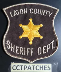 EATON COUNTY, MICHIGAN SHERIFF DEPARTMENT SCHULTERAUFNÄHER MI - Bild 1 von 2