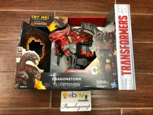 🔥NEW🔥 Hasbro Transformers The Last Knight Mega Turbo Changer Dragonstorm - Picture 1 of 7