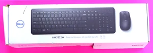 NEW Dell Essential Wireless Keyboard Mouse Assembly SPANISH Black KM3322W 255KM - Picture 1 of 8