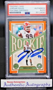 Jordan Davis Signed 2022 Panini Legacy Football Card #187 SP 147/199 PSA Eagles - Picture 1 of 3