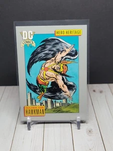 1991 DC Comics Trading Cards #10 Golden Age Hawkman Hero Heritage - Foto 1 di 2