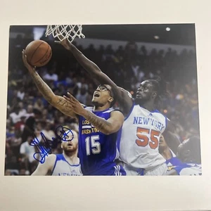 MAURICE NDOUR NEW YORK KNICKS SIGNED AUTOGRAPHED 8x10 PHOTO - Picture 1 of 3