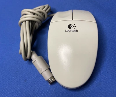 M-S34 850693-0001 MOUSE IBM LOGITECH PC COMPATIBLE COLLECTIBLE USED QTY-1 - Image 1 of 2
