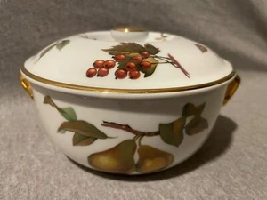 1961 Royal Worcester Evesham Porzellan 1,5 Quart 5,5" bedeckt Kasserolle Servierschale - Bild 1 von 9