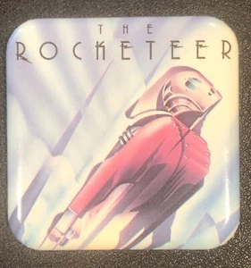 Pinback botón película The Rocketeer original vintage - Imagen 1 de 2