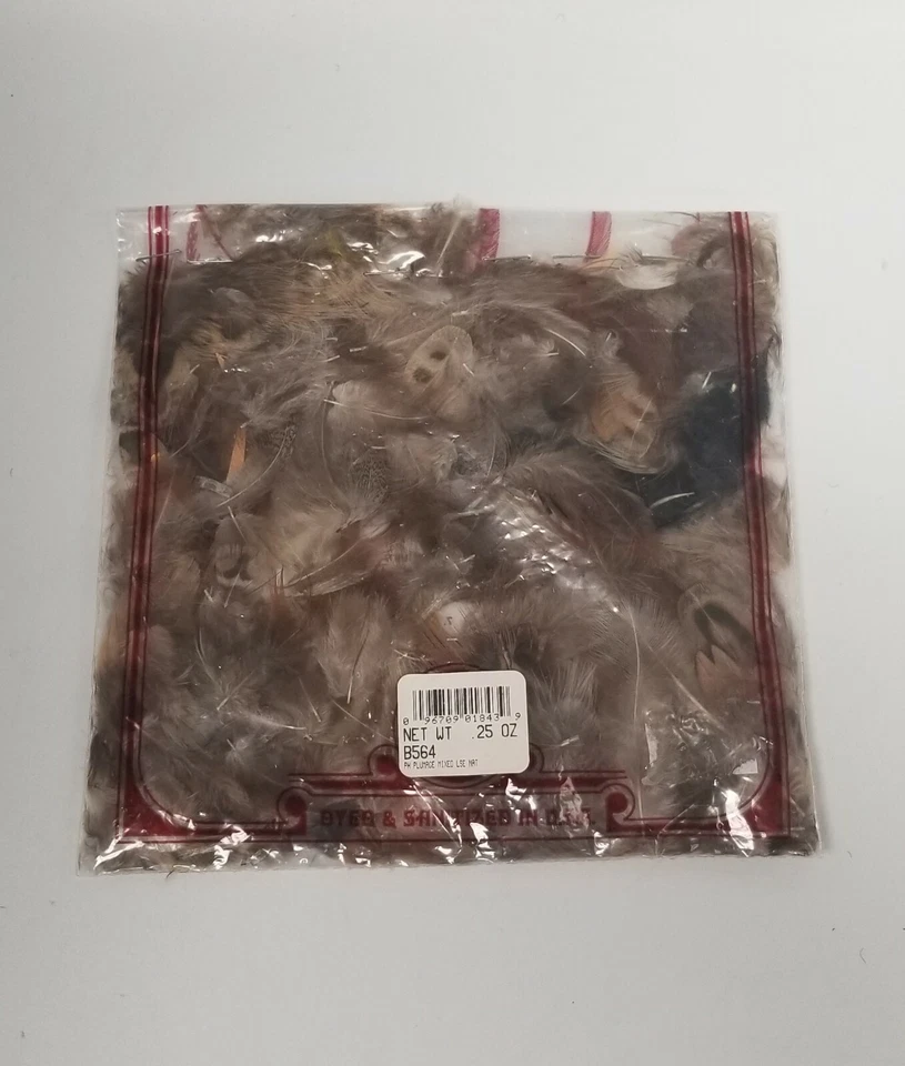 Zucker Pheasant Plumage Feathers .25 Ounce Natural B564