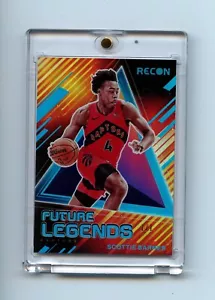 2023-24 Panini Recon Future Legends Scottie Barnes #8 Platinum 1/1 Raptors - Picture 1 of 2