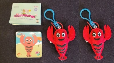 2 Llaveros FlairFriends Favores de Fiesta Coleccionables Flairworld Friends Langosta 15B Foto 1 de 4
