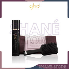 GHD ROSE GOLD STYLE GIFT SET MINI PADDLE + HEAT PROTECT + POCHETTE