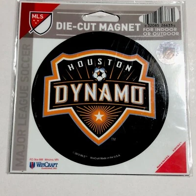 Soccer Magnet Houston Dynamo Die Cut Magnet - Image 1 of 3