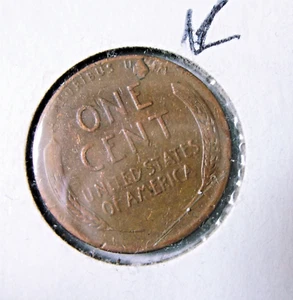 1948 s Lincoln wheat cent penny Error CUD - Picture 1 of 3