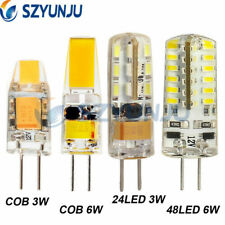 12V AC/DC DC12V COB G4 LED Bulb 3W 6W COB LED G4 Lamp Light 24LED 48LED LED Bulb
