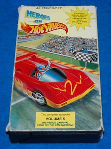 Heroes On Hot Wheels Volume 5 VHS Tape, Complete & Tested - Picture 1 of 1