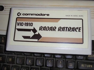 Radar Ratrace classic game cartridge for the Commodore VIC-20 Computer VIC-1910 - Picture 1 of 6