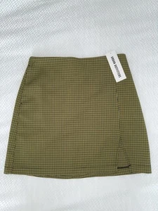 Urban Outfitters NEW Small UO Darren Notched Pelmet Mini Skirt - Picture 1 of 4