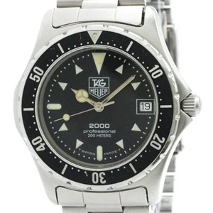 TAG HEUER Professional Chronograph Steel Quartz Mens Watch 973.006 BF578762 - Picture 1 of 1