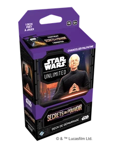 Star Wars Unlimited Secrets Of Power Deck Kanzler Palpatine FR FFGFFGSWH060 - Bild 1 von 2